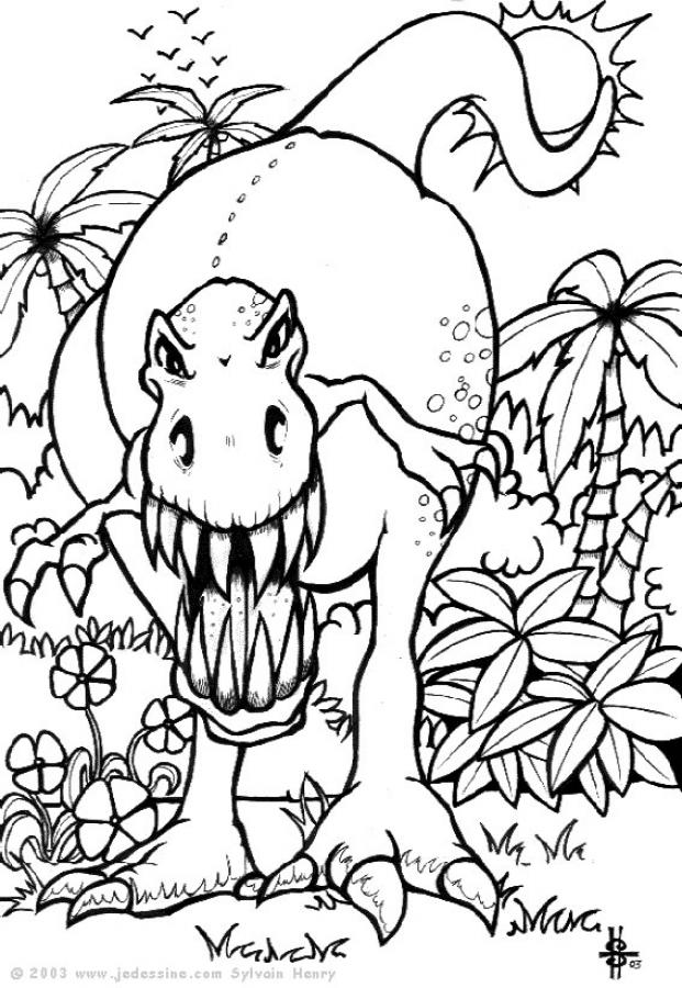 ぬりえページ: 恐竜 (動物) #5508 - 無料の印刷可能なぬりえページ