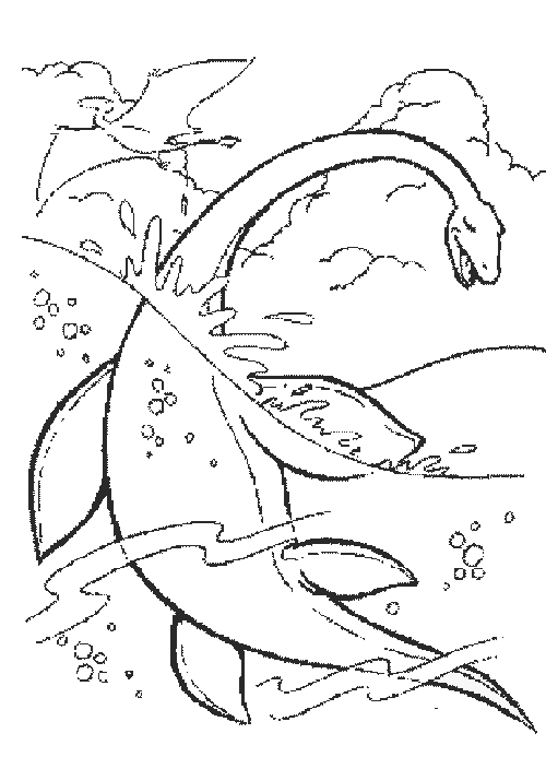 ぬりえページ: 恐竜 (動物) #5509 - 無料の印刷可能なぬりえページ