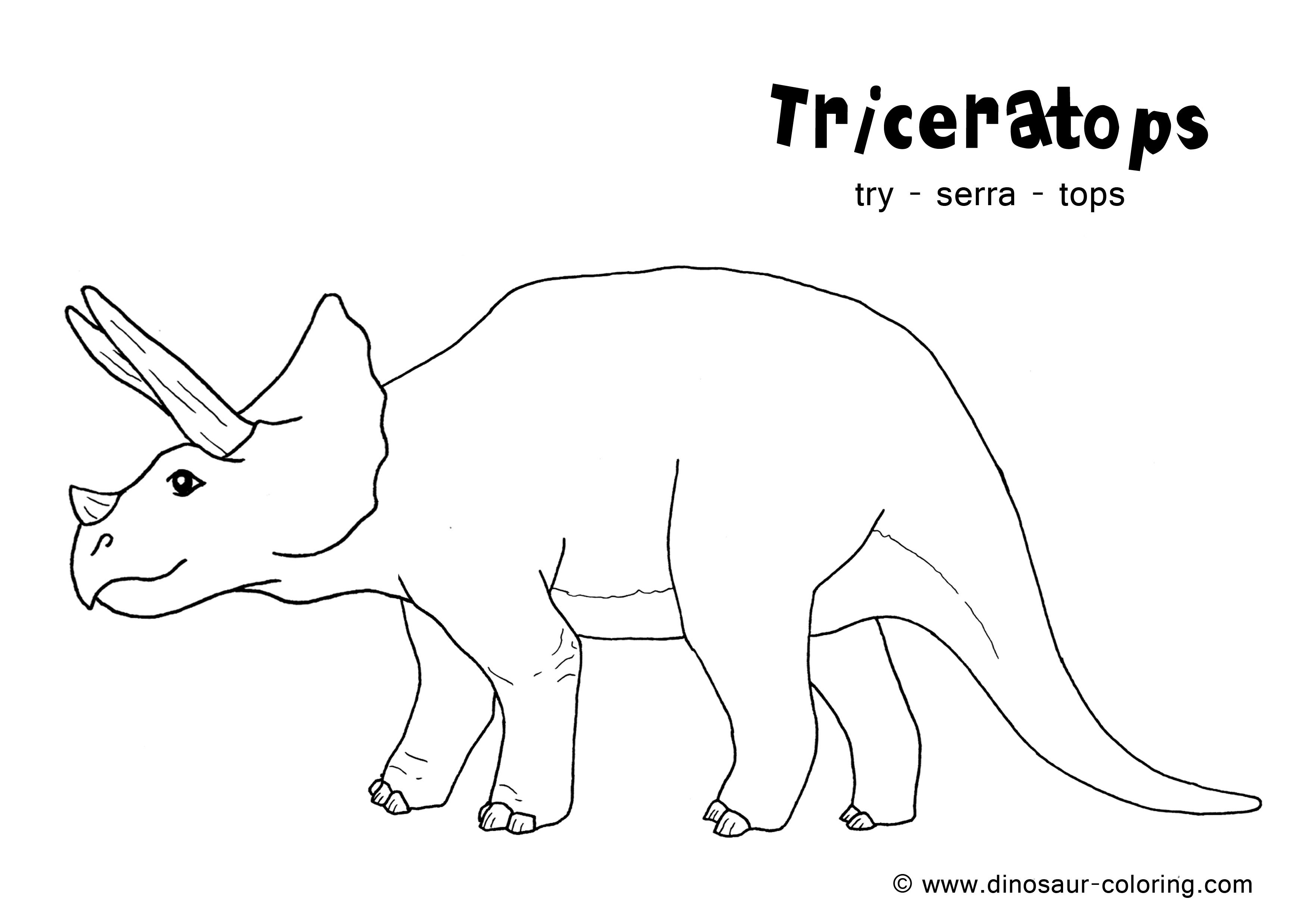 ぬりえページ: 恐竜 (動物) #5521 - 無料の印刷可能なぬりえページ