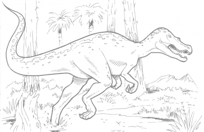 ぬりえページ: 恐竜 (動物) #5525 - 無料の印刷可能なぬりえページ