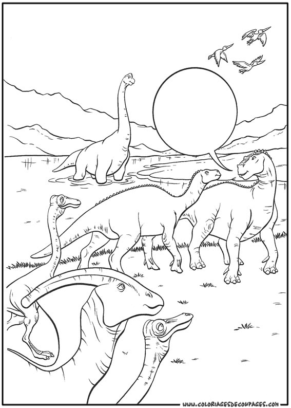 ぬりえページ: 恐竜 (動物) #5530 - 無料の印刷可能なぬりえページ