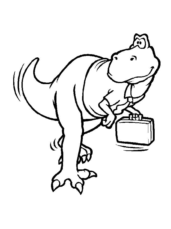 ぬりえページ: 恐竜 (動物) #5540 - 無料の印刷可能なぬりえページ