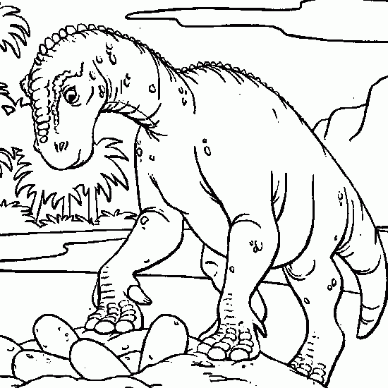 ぬりえページ: 恐竜 (動物) #5544 - 無料の印刷可能なぬりえページ