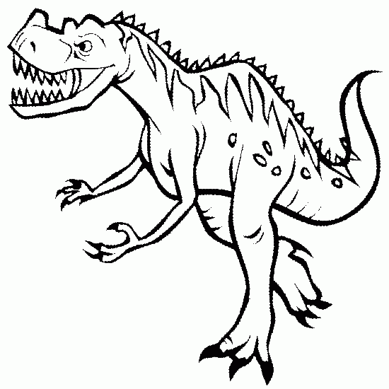 ぬりえページ: 恐竜 (動物) #5545 - 無料の印刷可能なぬりえページ