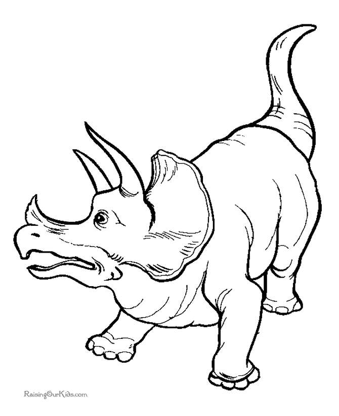 ぬりえページ: 恐竜 (動物) #5555 - 無料の印刷可能なぬりえページ