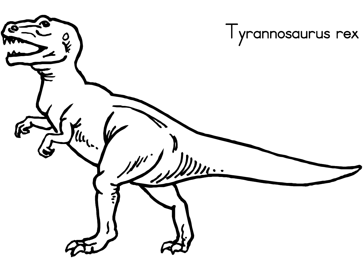 ぬりえページ: 恐竜 (動物) #5556 - 無料の印刷可能なぬりえページ