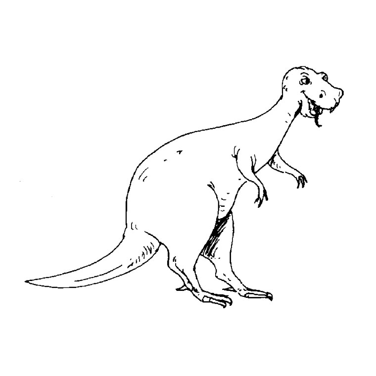 ぬりえページ: 恐竜 (動物) #5573 - 無料の印刷可能なぬりえページ