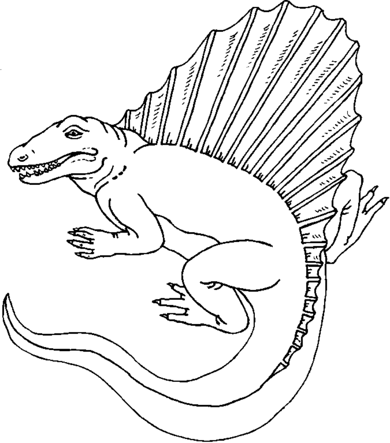 ぬりえページ: 恐竜 (動物) #5590 - 無料の印刷可能なぬりえページ