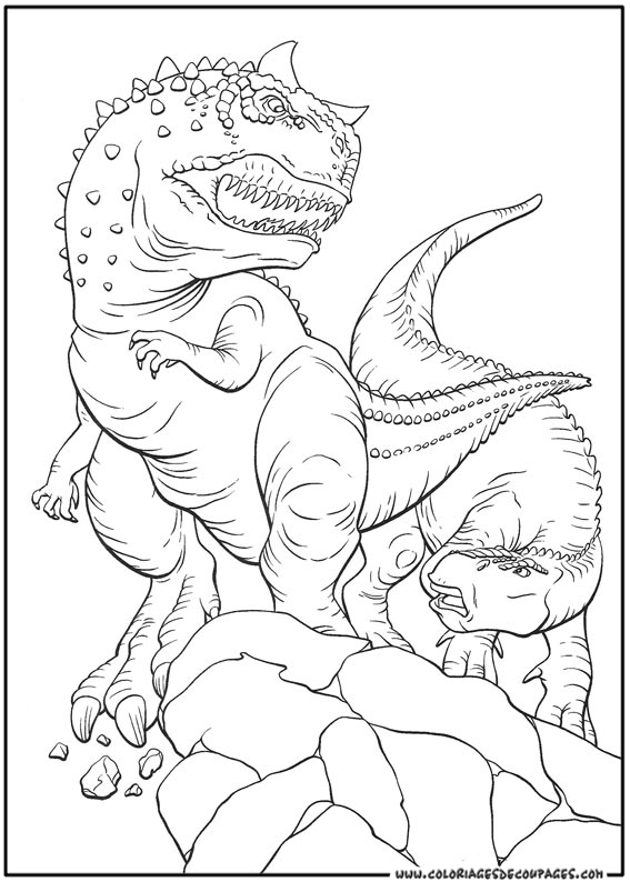 ぬりえページ: 恐竜 (動物) #5603 - 無料の印刷可能なぬりえページ