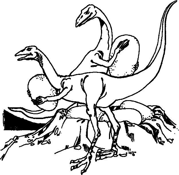 ぬりえページ: 恐竜 (動物) #5606 - 無料の印刷可能なぬりえページ