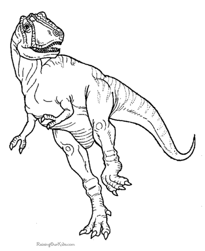ぬりえページ: 恐竜 (動物) #5640 - 無料の印刷可能なぬりえページ