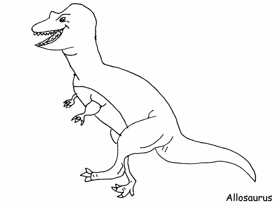 ぬりえページ: 恐竜 (動物) #5649 - 無料の印刷可能なぬりえページ