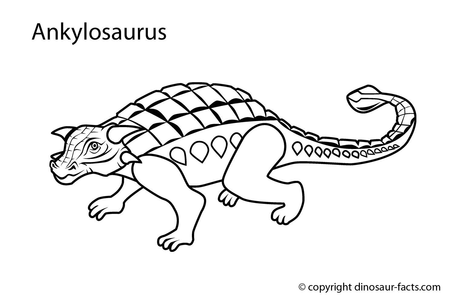 ぬりえページ: 恐竜 (動物) #5650 - 無料の印刷可能なぬりえページ