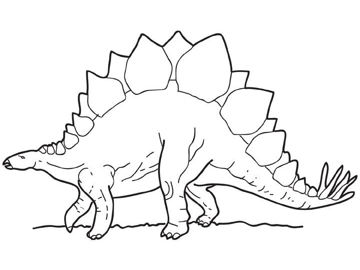ぬりえページ: 恐竜 (動物) #5655 - 無料の印刷可能なぬりえページ