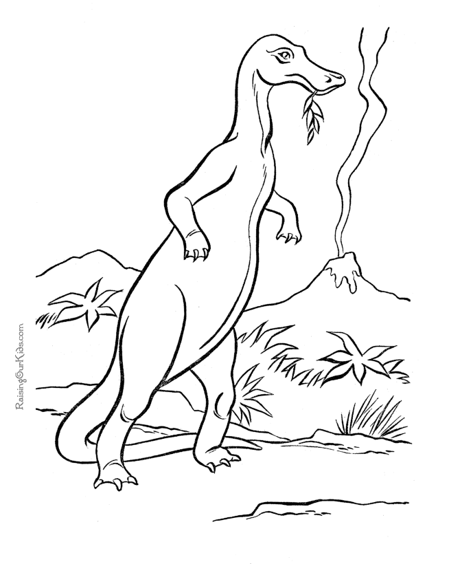 ぬりえページ: 恐竜 (動物) #5656 - 無料の印刷可能なぬりえページ