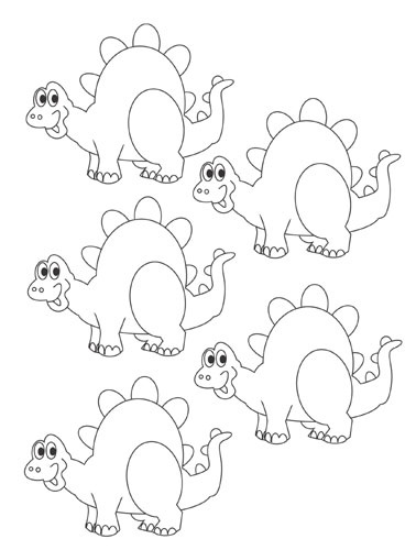 ぬりえページ: 恐竜 (動物) #5658 - 無料の印刷可能なぬりえページ