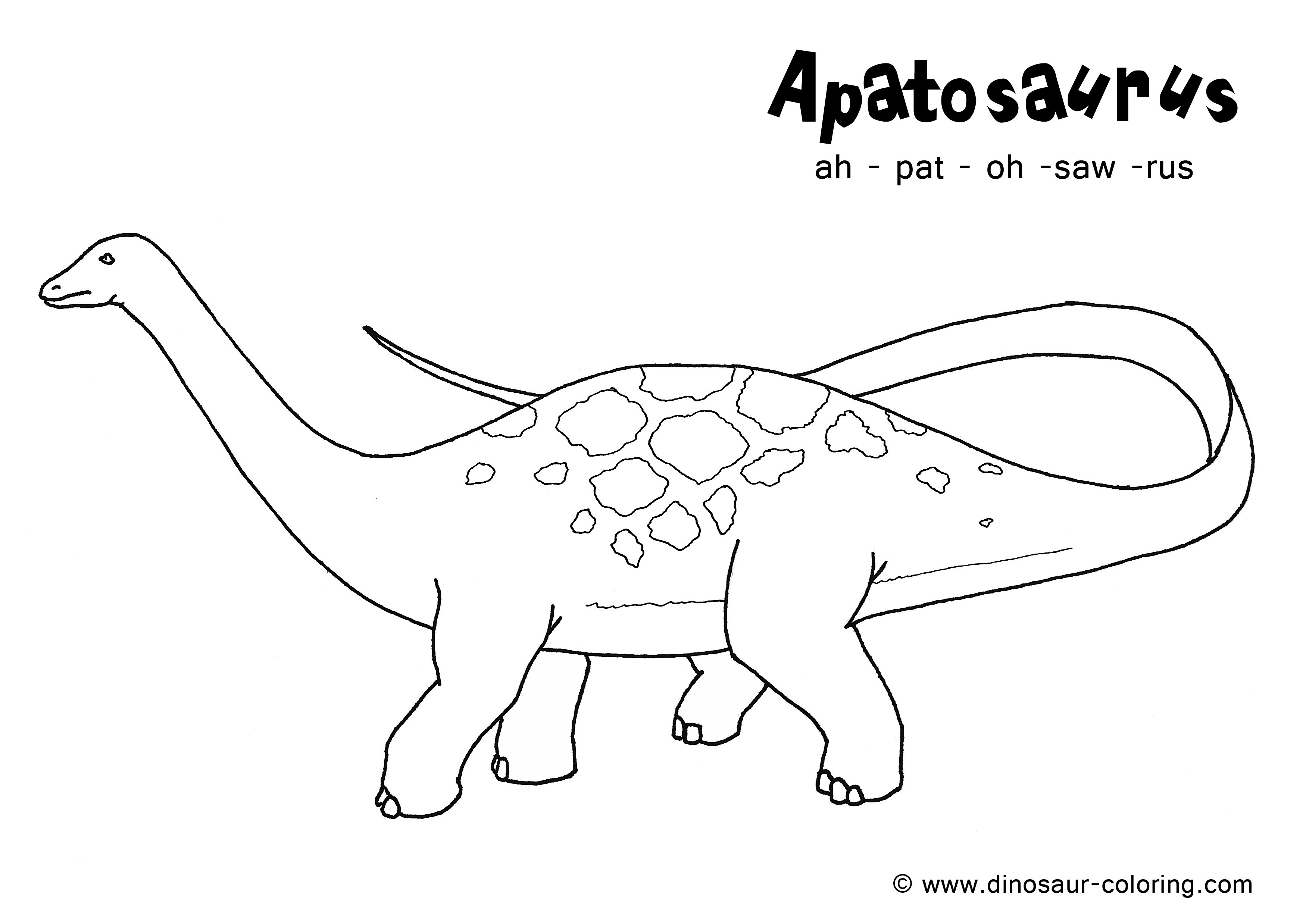 ぬりえページ: 恐竜 (動物) #5664 - 無料の印刷可能なぬりえページ