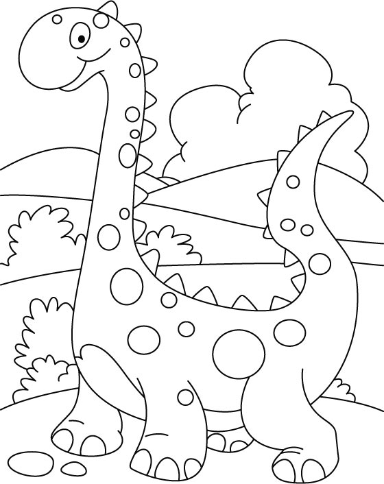 ぬりえページ: 恐竜 (動物) #5666 - 無料の印刷可能なぬりえページ