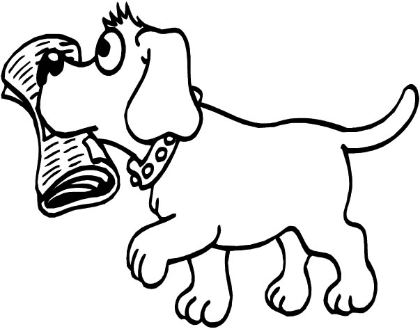 ぬりえページ: 犬 (動物) #3114 - 無料の印刷可能なぬりえページ