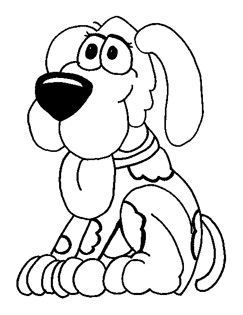 ぬりえページ: 犬 (動物) #3145 - 無料の印刷可能なぬりえページ