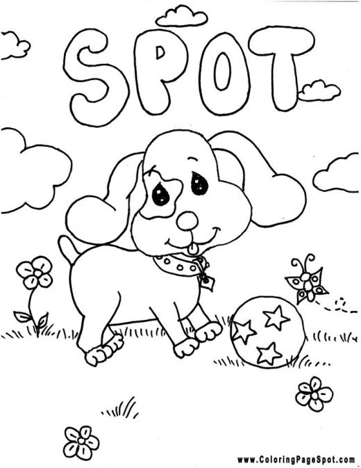 ぬりえページ: 犬 (動物) #3186 - 無料の印刷可能なぬりえページ