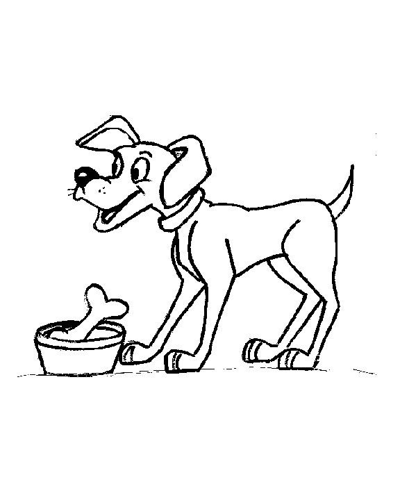 ぬりえページ: 犬 (動物) #67 - 無料の印刷可能なぬりえページ