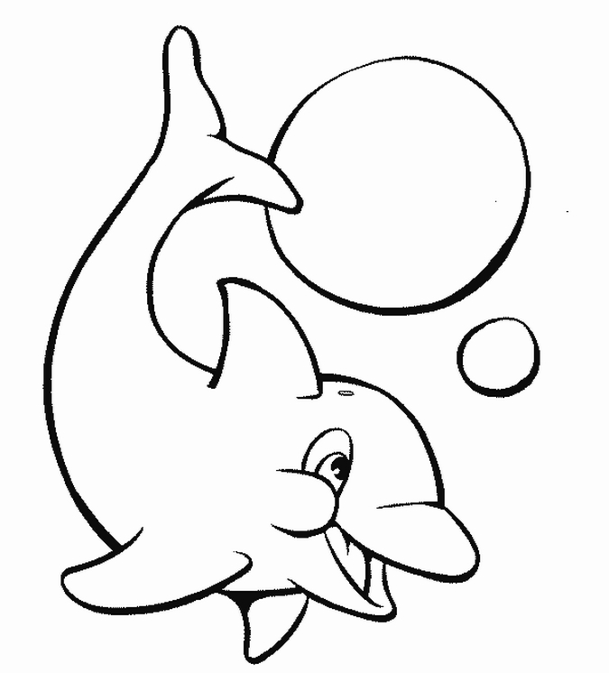 ぬりえページ: イルカ (動物) #5094 - 無料の印刷可能なぬりえページ