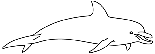 ぬりえページ: イルカ (動物) #5224 - 無料の印刷可能なぬりえページ