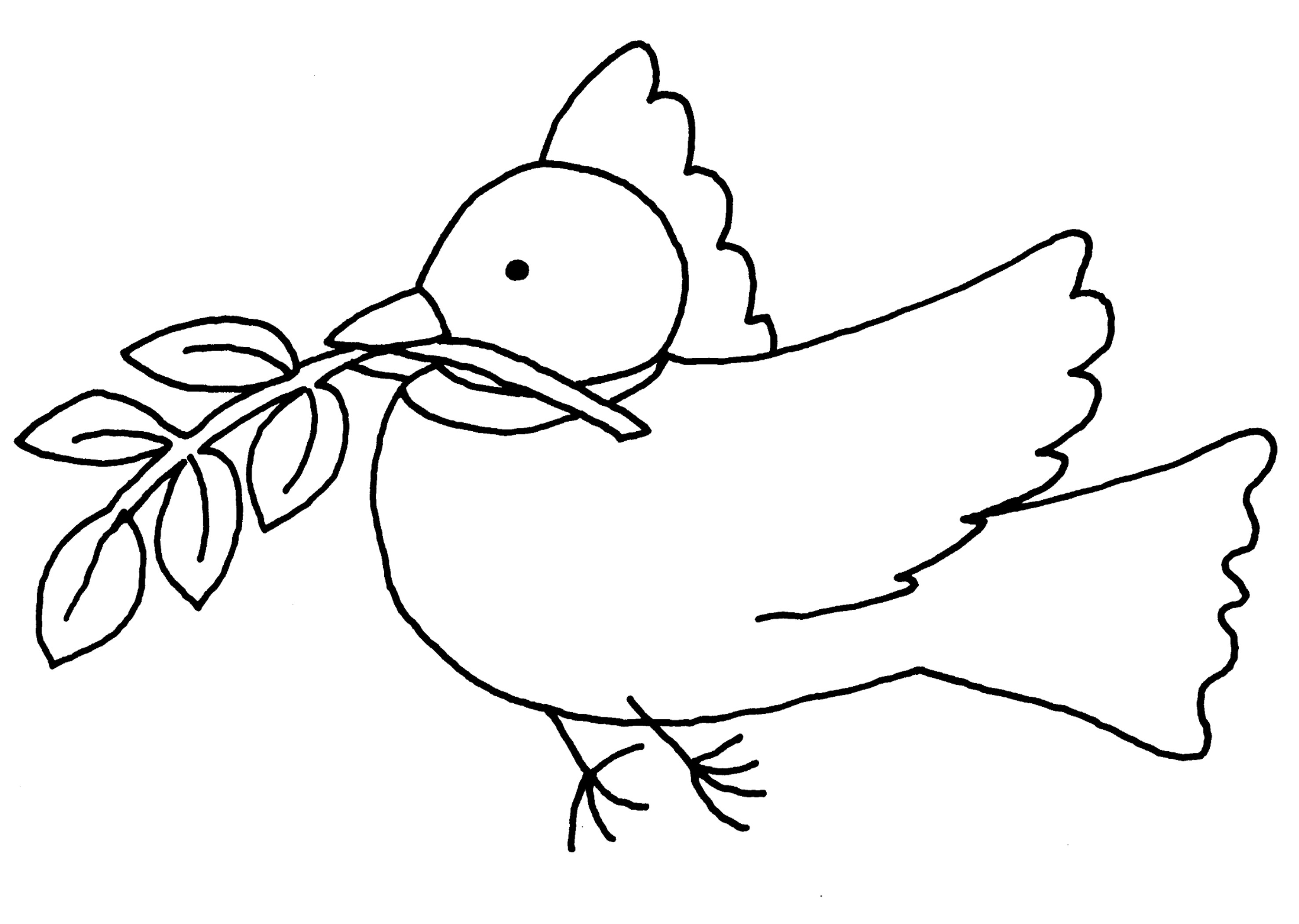 ぬりえページ: 鳩 (動物) #3913 - 無料の印刷可能なぬりえページ