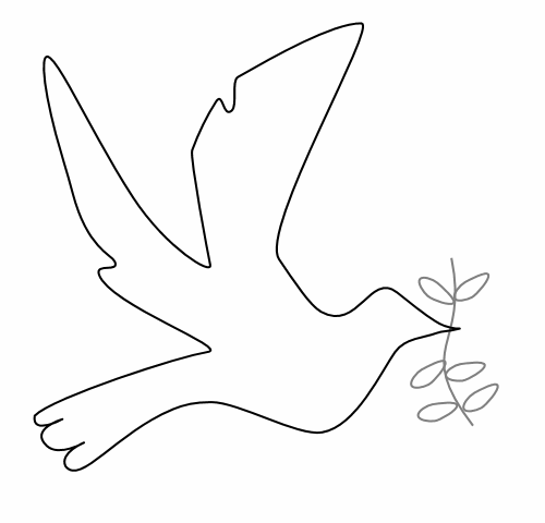 ぬりえページ: 鳩 (動物) #3928 - 無料の印刷可能なぬりえページ