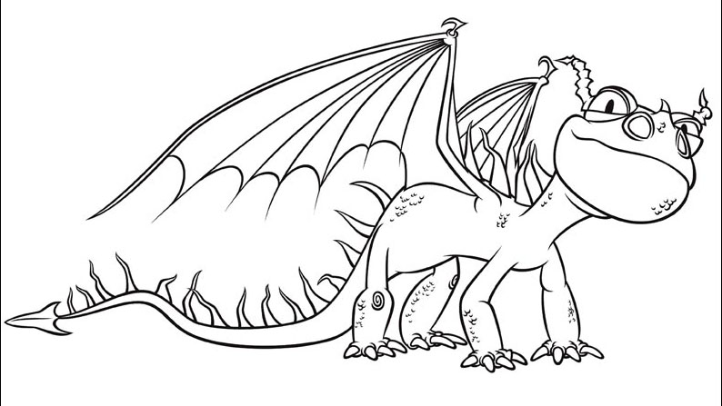 ぬりえページ: ドラゴン (動物) #5764 - 無料の印刷可能なぬりえページ