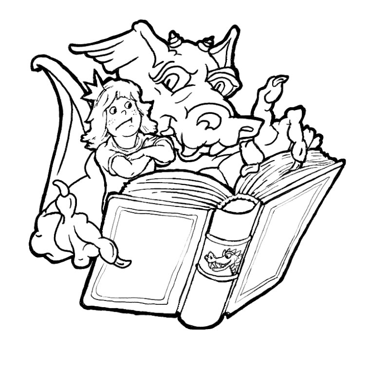 ぬりえページ: ドラゴン (動物) #5833 - 無料の印刷可能なぬりえページ