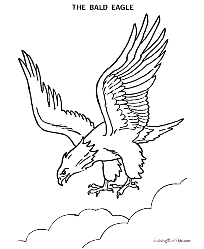 ぬりえページ: 鷲 (動物) #293 - 無料の印刷可能なぬりえページ