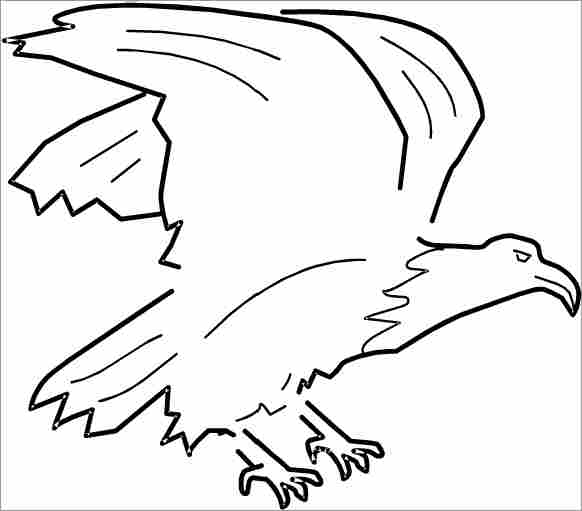 ぬりえページ: 鷲 (動物) #317 - 無料の印刷可能なぬりえページ