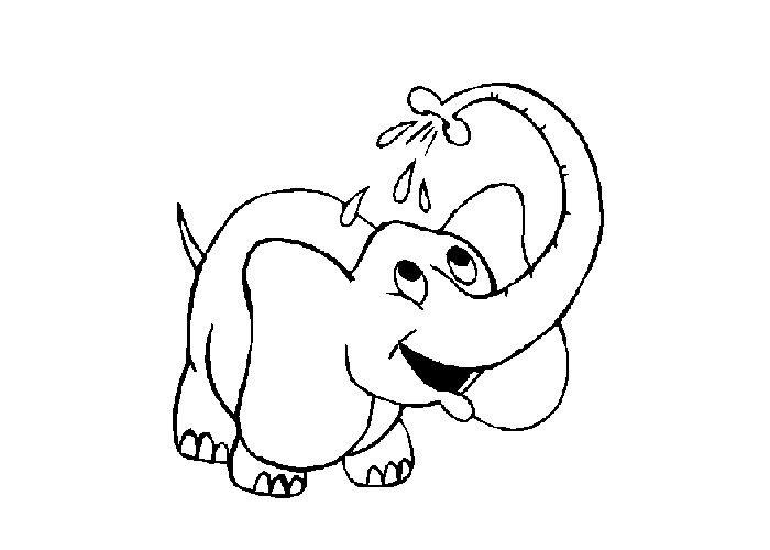 ぬりえページ: 象 (動物) #6391 - 無料の印刷可能なぬりえページ