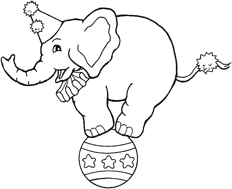 ぬりえページ: 象 (動物) #6481 - 無料の印刷可能なぬりえページ