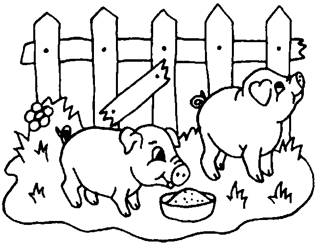 ぬりえページ: 農場の動物 (動物) #21518 - 無料の印刷可能なぬりえページ