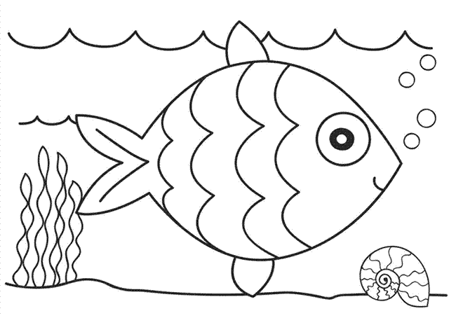 ぬりえページ: 魚 (動物) #17032 - 無料の印刷可能なぬりえページ