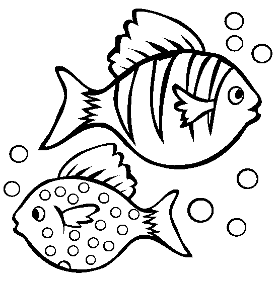 ぬりえページ: 魚 (動物) #17041 - 無料の印刷可能なぬりえページ