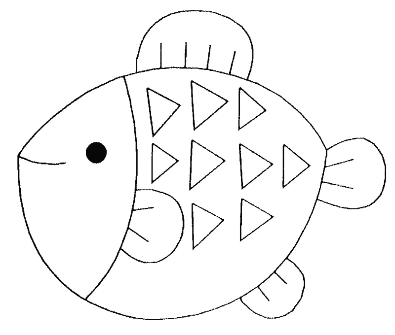 ぬりえページ: 魚 (動物) #17063 - 無料の印刷可能なぬりえページ