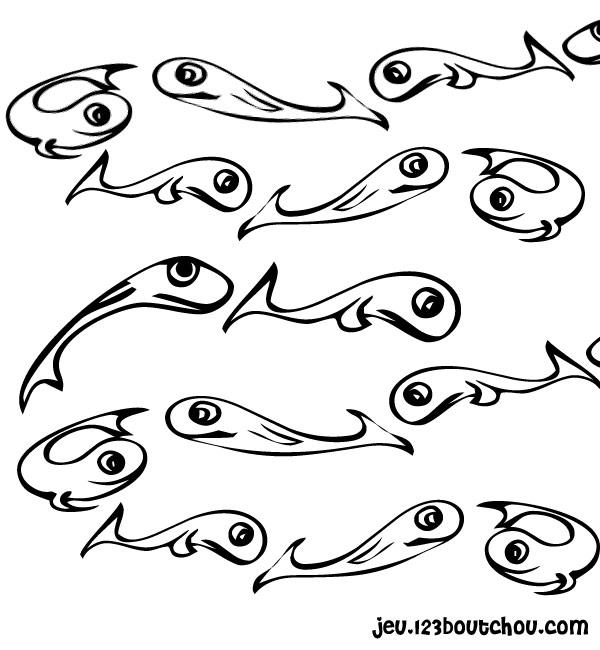 ぬりえページ: 魚 (動物) #17084 - 無料の印刷可能なぬりえページ