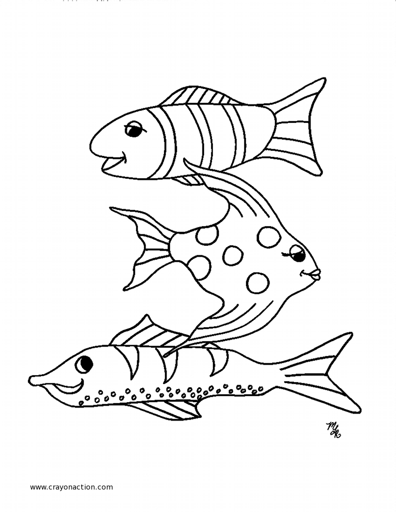 ぬりえページ: 魚 (動物) #17111 - 無料の印刷可能なぬりえページ