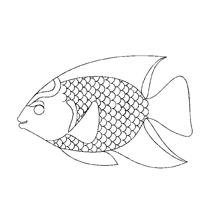 ぬりえページ: 魚 (動物) #17153 - 無料の印刷可能なぬりえページ