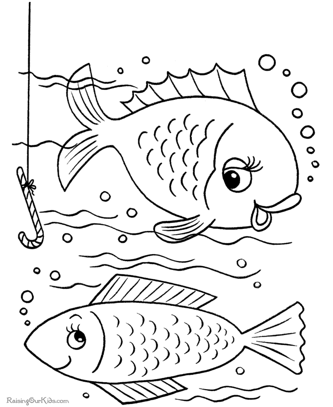 ぬりえページ: 魚 (動物) #17167 - 無料の印刷可能なぬりえページ