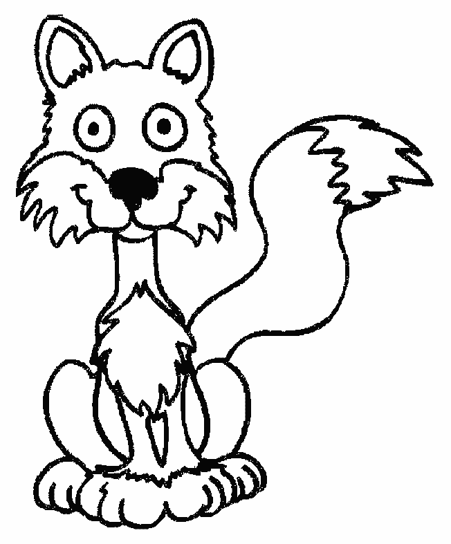ぬりえページ: 狐 (動物) #14992 - 無料の印刷可能なぬりえページ