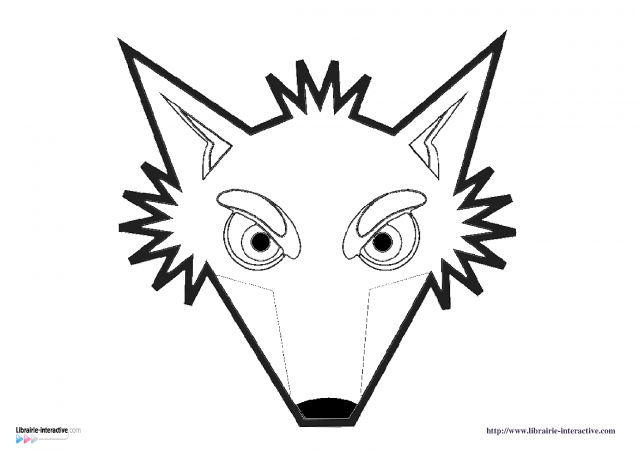 ぬりえページ: 狐 (動物) #15054 - 無料の印刷可能なぬりえページ
