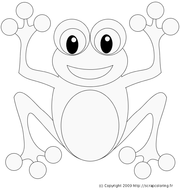 ぬりえページ: 蛙 (動物) #7583 - 無料の印刷可能なぬりえページ
