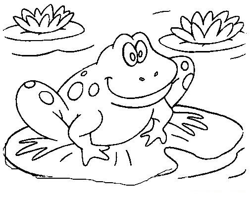 ぬりえページ: 蛙 (動物) #7590 - 無料の印刷可能なぬりえページ