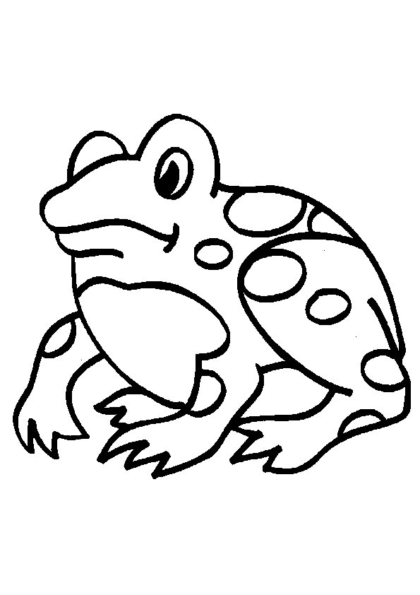 ぬりえページ: 蛙 (動物) #7604 - 無料の印刷可能なぬりえページ