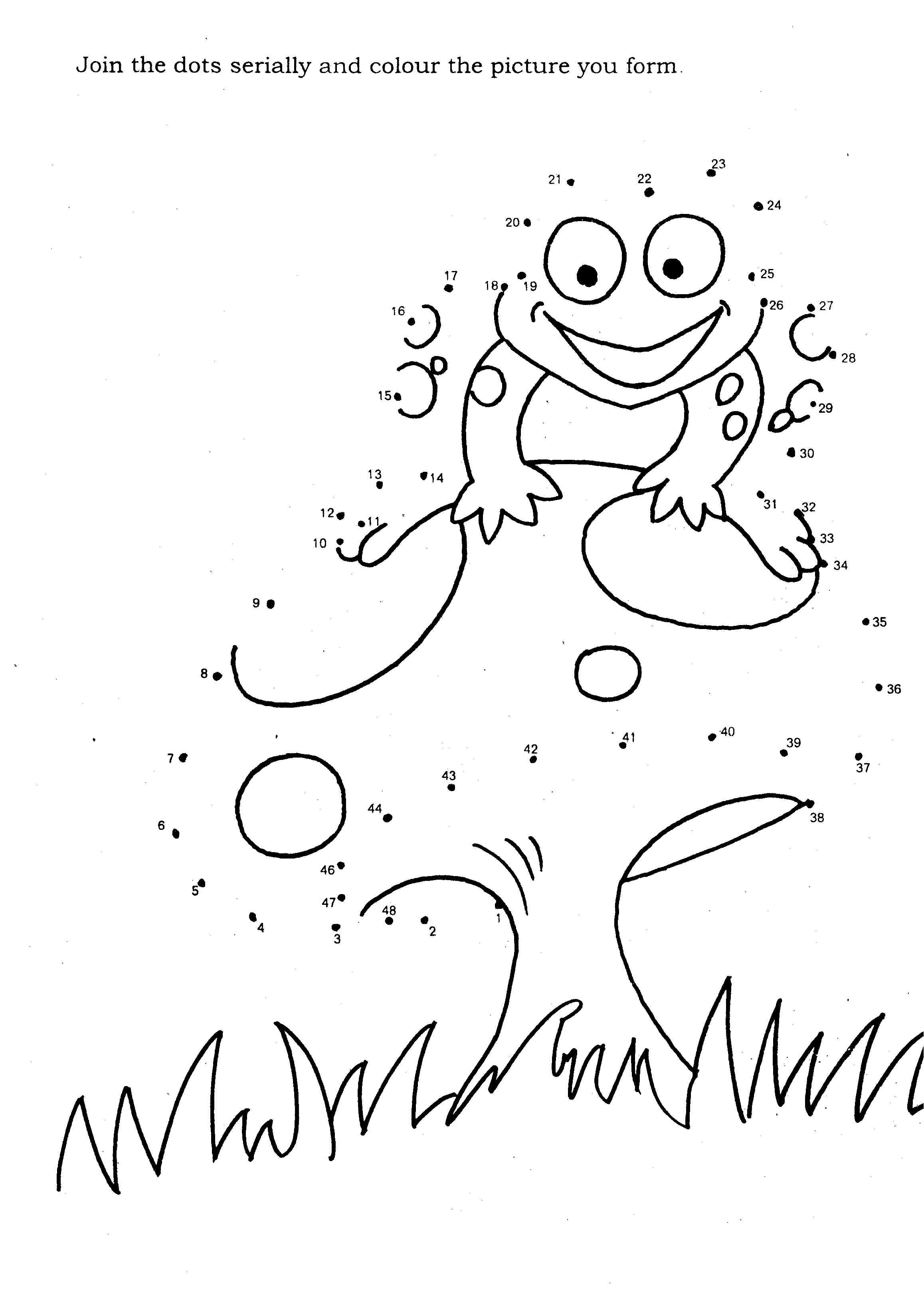 ぬりえページ: 蛙 (動物) #7625 - 無料の印刷可能なぬりえページ
